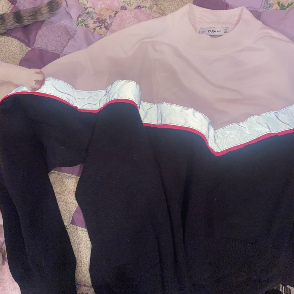 Zara reflective sweater